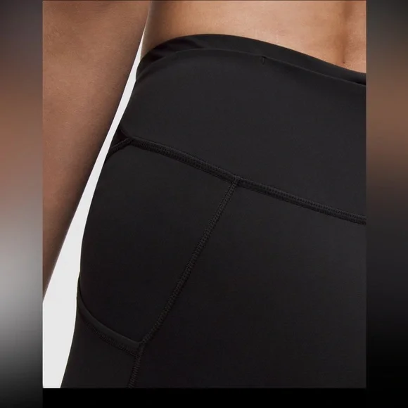 Lululemon Fast and Free High-Rise 7/8 Tight II Nulux 25" Tight size 8 black - Picture 4 of 16